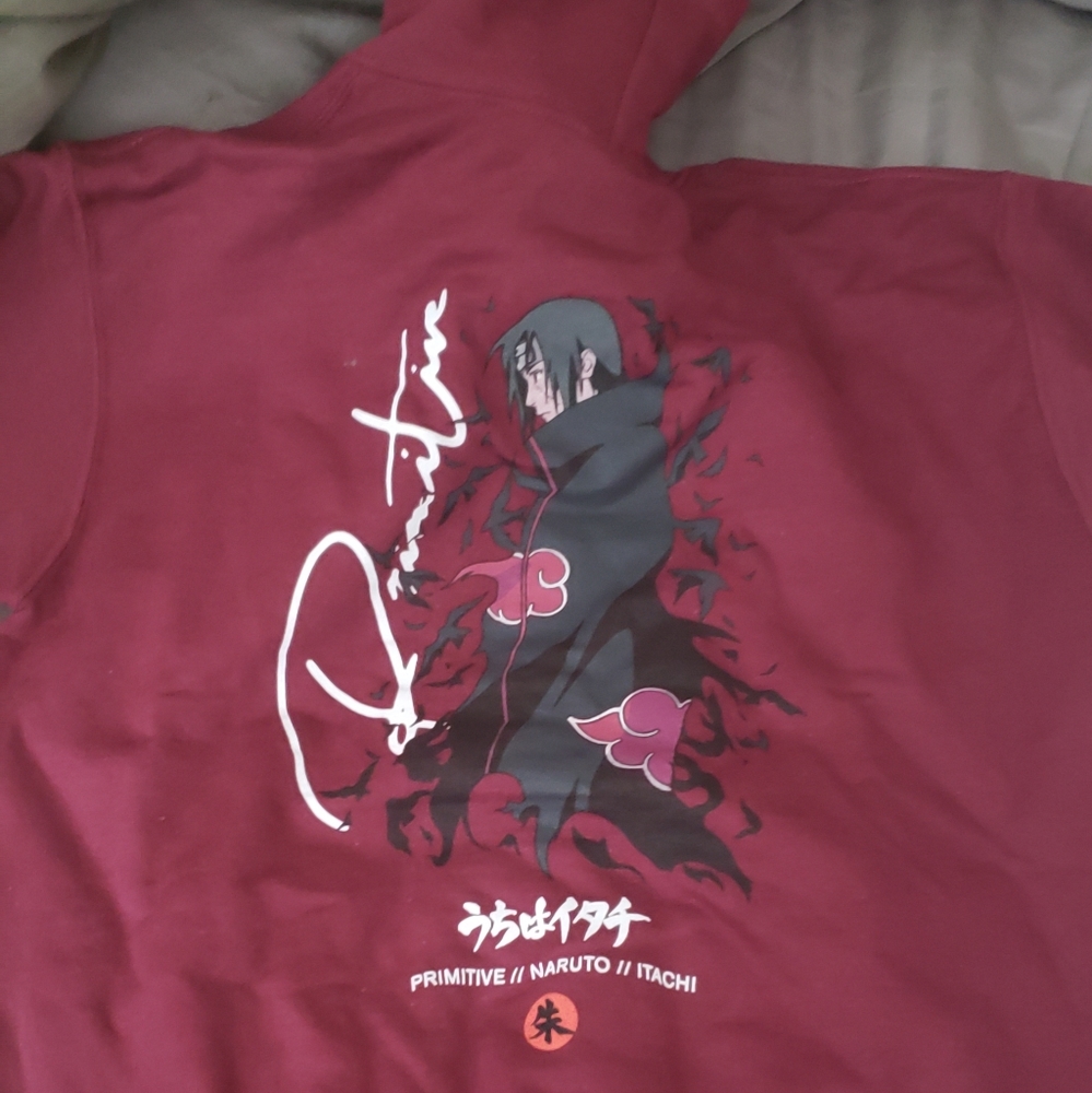 Naruto/ Itachi hoodie NWT